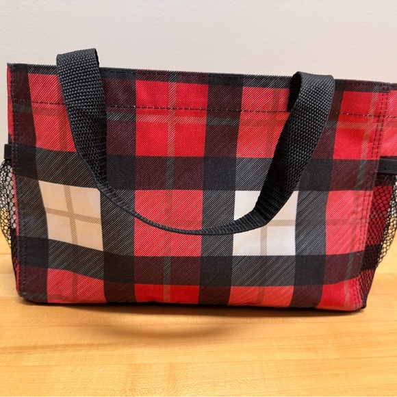 Handbags - THIRTY ONE 31 Red Plaid tote mini